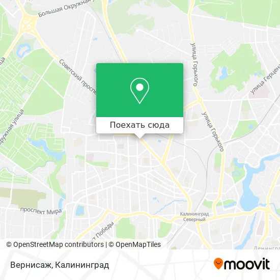 Карта Вернисаж
