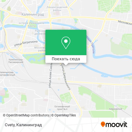 Карта Cvety