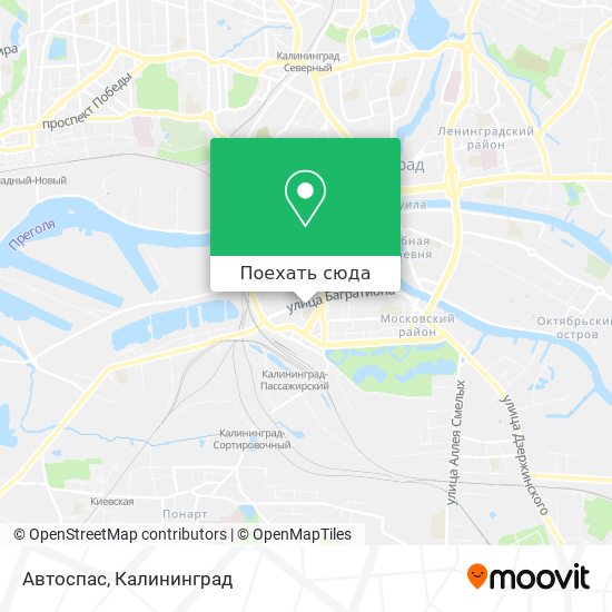 Карта Автоспас