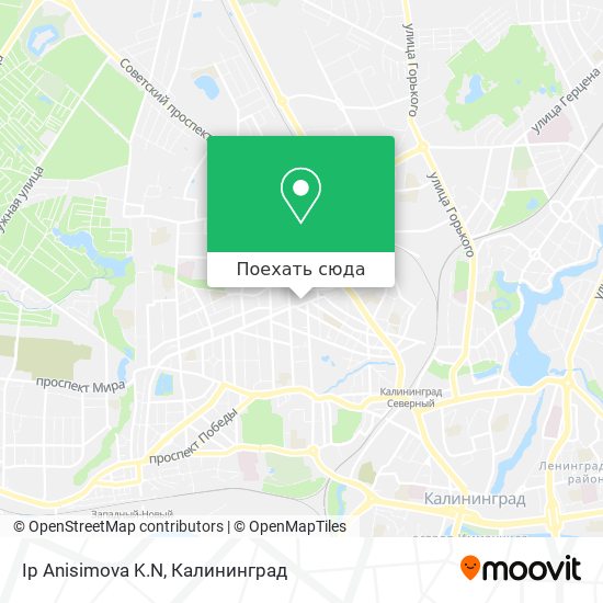 Карта Ip Anisimova K.N