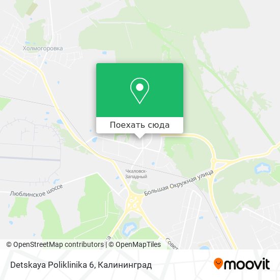 Карта Detskaya Poliklinika 6