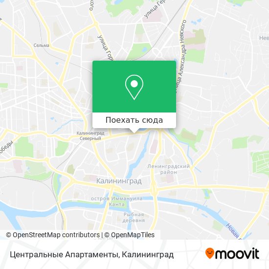 Карта Центральные Апартаменты