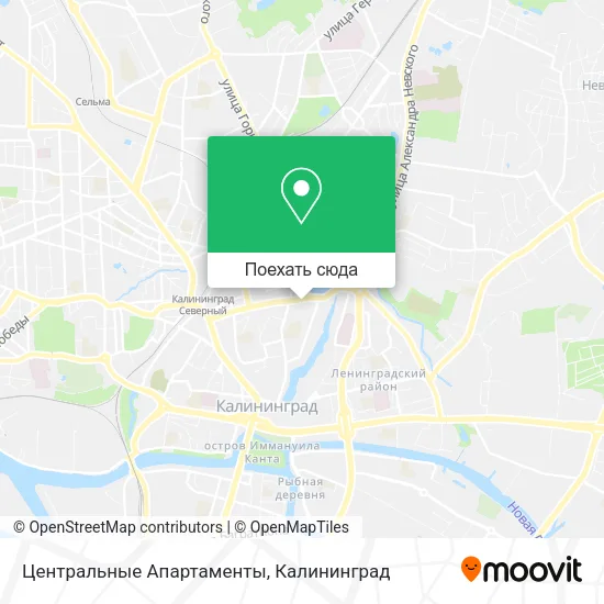 Карта Центральные Апартаменты