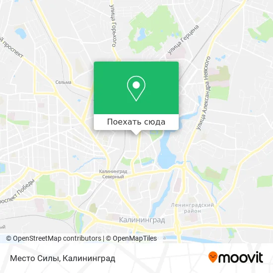 Карта Место Силы