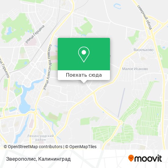Карта Зверополис