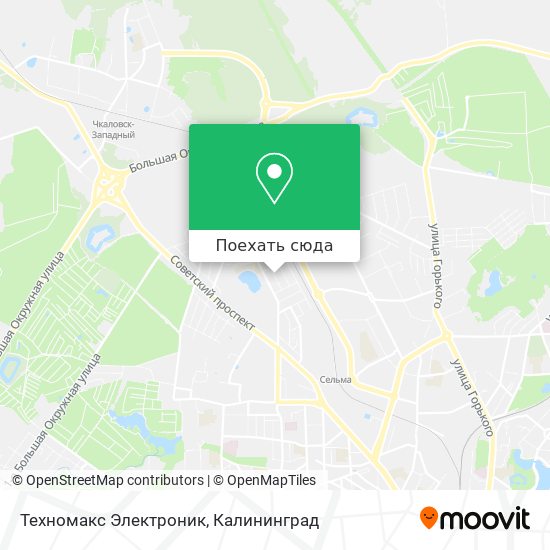 Карта Техномакс Электроник