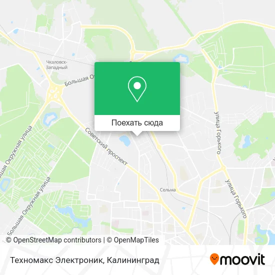 Карта Техномакс Электроник