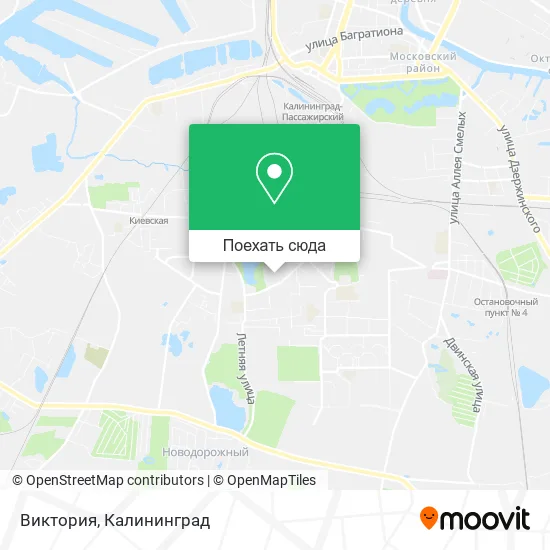 Карта Виктория