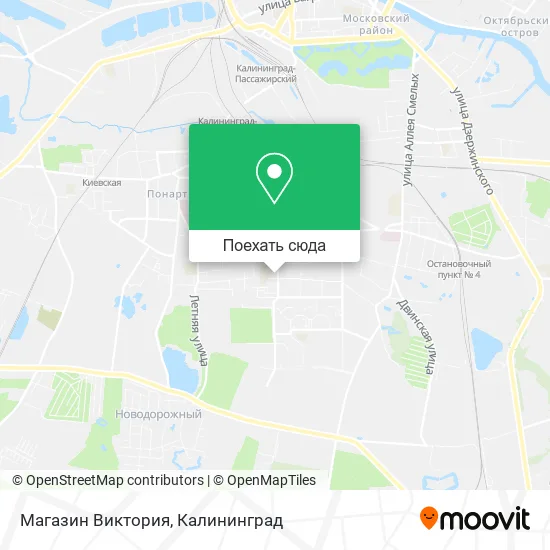 Карта Магазин Виктория