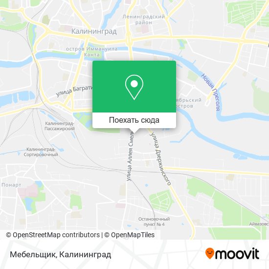 Карта Мебельщик