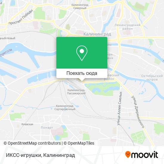 Карта ИКСС-игрушки