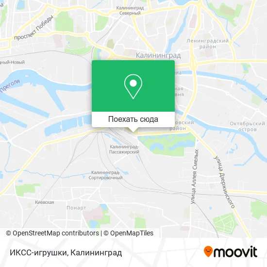 Карта ИКСС-игрушки
