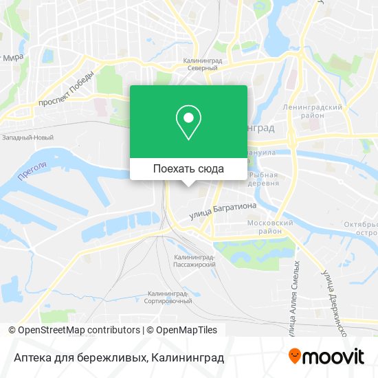 Карта Аптека для бережливых
