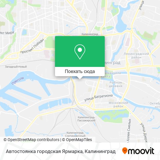 Карта Автостоянка городская Ярмарка
