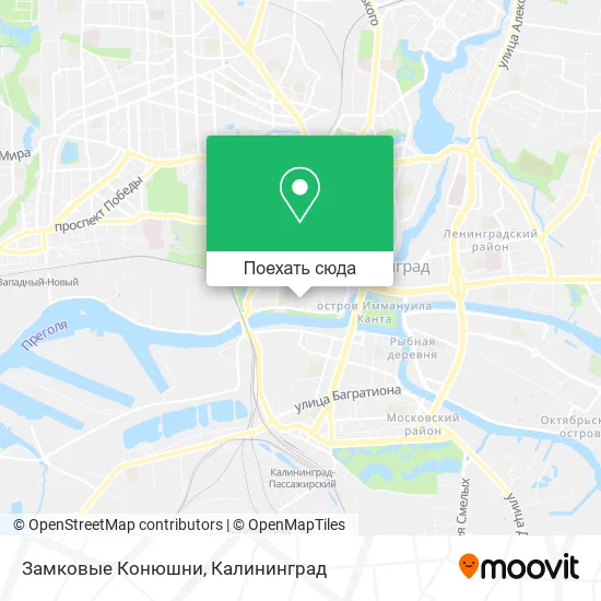 Карта Замковые Конюшни
