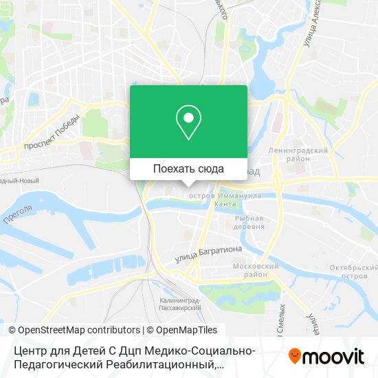 Карта Центр для Детей С Дцп Медико-Социально-Педагогический Реабилитационный