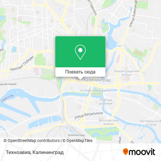 Карта Техноавиа