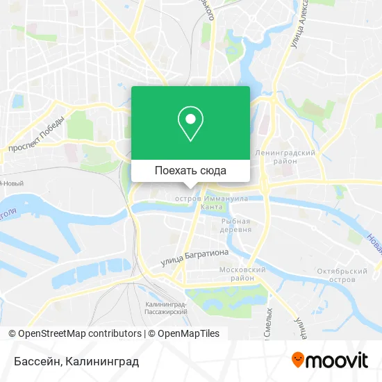 Карта Бассейн