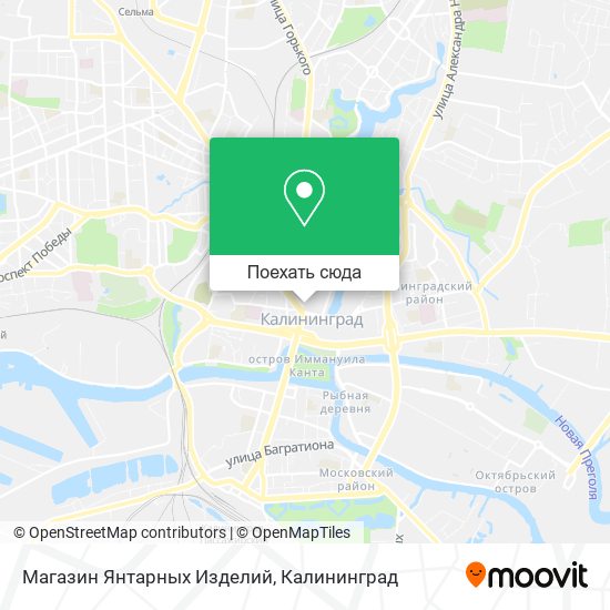 Карта Магазин Янтарных Изделий