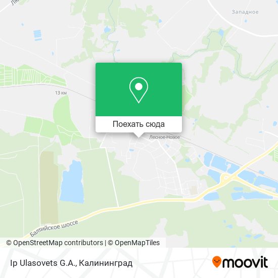 Карта Ip Ulasovets G.A.