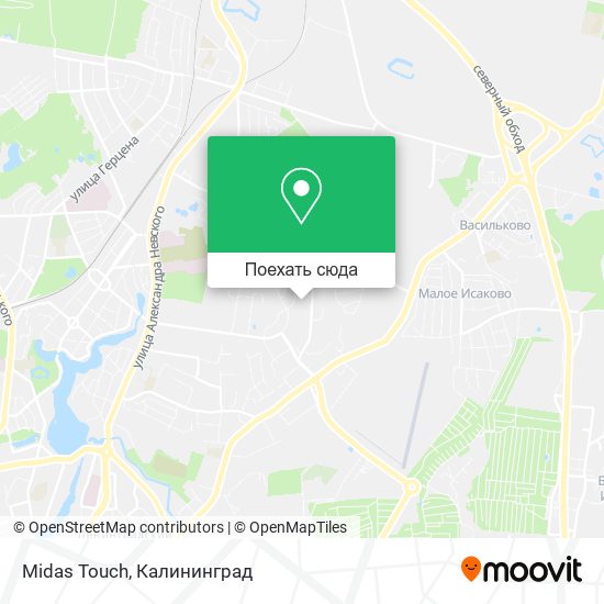 Карта Midas Touch