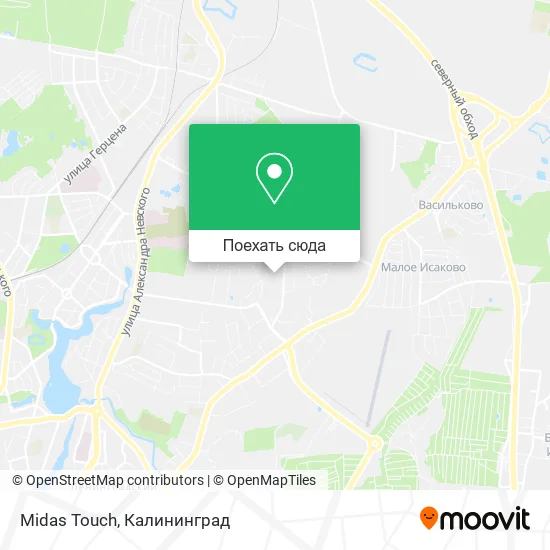 Карта Midas Touch