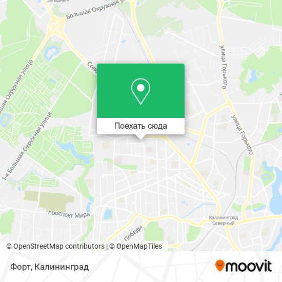 Карта Форт