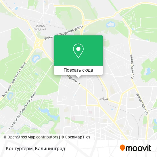 Карта Контуртерм