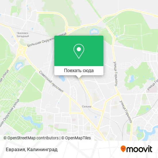 Карта Евразия