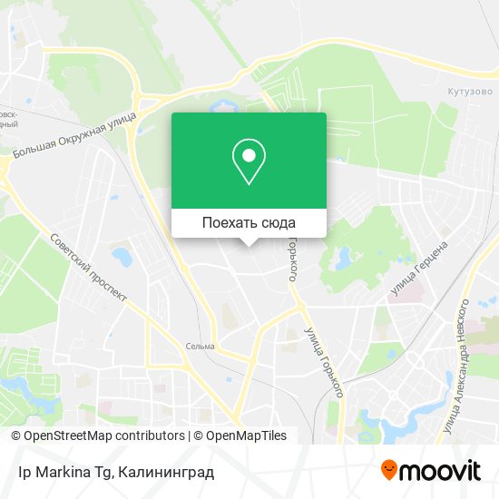 Карта Ip Markina Tg