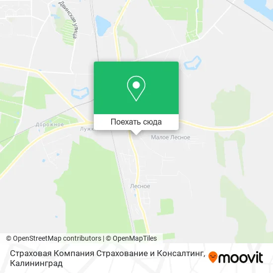 Карта Страховая Компания Страхование и Консалтинг