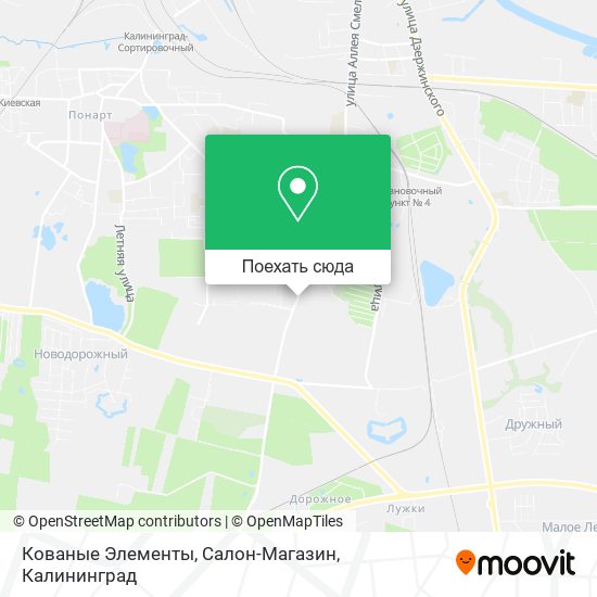 Карта Кованые Элементы, Салон-Магазин