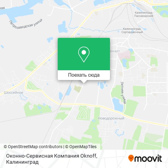 Карта Оконно-Сервисная Компания Oknoff
