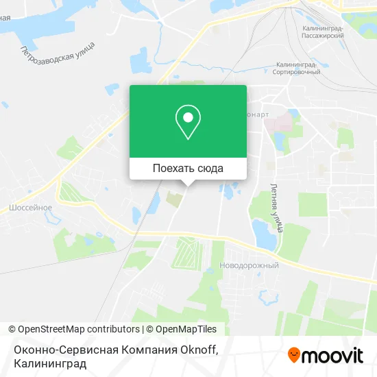 Карта Оконно-Сервисная Компания Oknoff