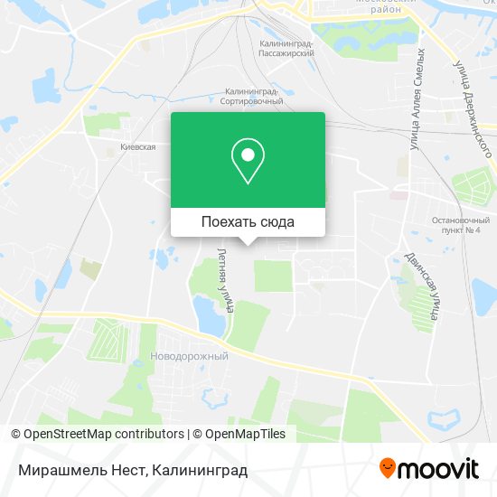 Карта Мирашмель Нест