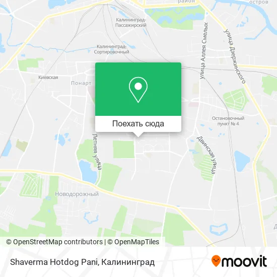 Карта Shaverma Hotdog Pani