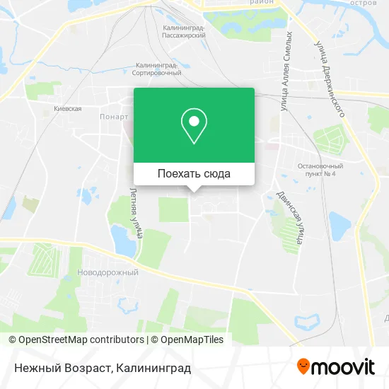 Карта Нежный Возраст