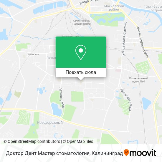 Карта Доктор Дент Мастер стоматология