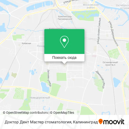Карта Доктор Дент Мастер стоматология