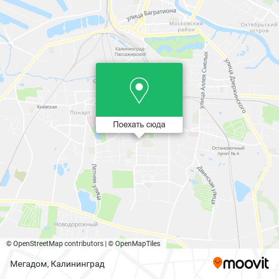 Карта Мегадом