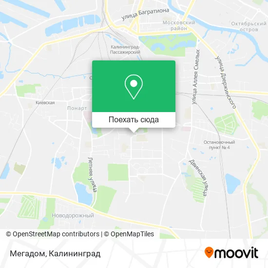 Карта Мегадом