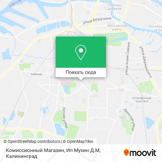 Карта Комиссионный Магазин, Ип Мухин Д.М