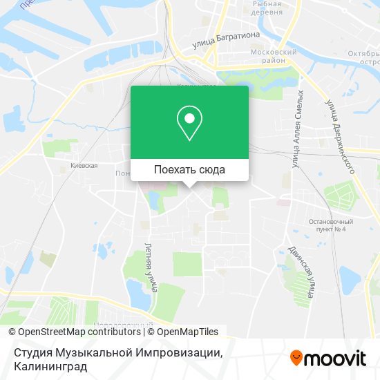 Карта Студия Музыкальной Импровизации