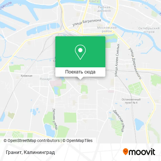 Карта Гранит