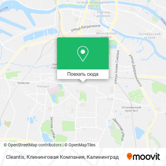 Карта Cleantis, Клининговая Компания