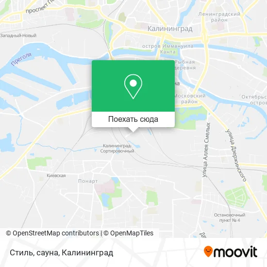 Карта Стиль, сауна