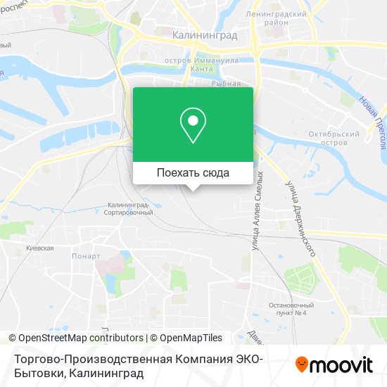 Карта Торгово-Производственная Компания ЭКО-Бытовки