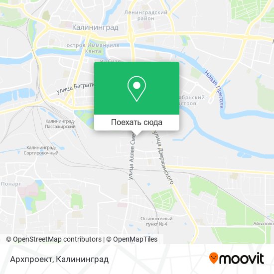 Карта Архпроект