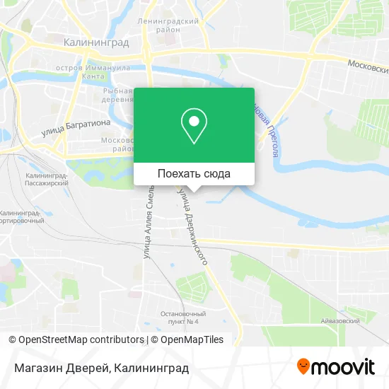 Карта Магазин Дверей