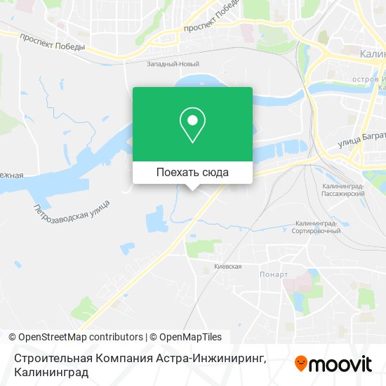 Карта Строительная Компания Астра-Инжиниринг